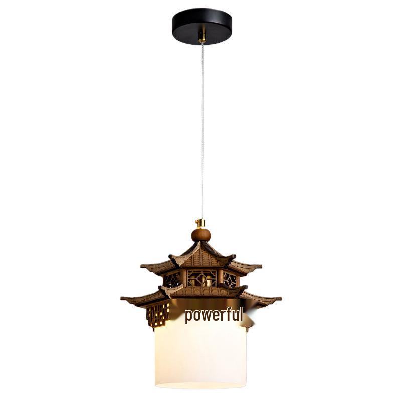 Song Dynasty Teahouse Chandelier: Classic Chinese Corridor Design