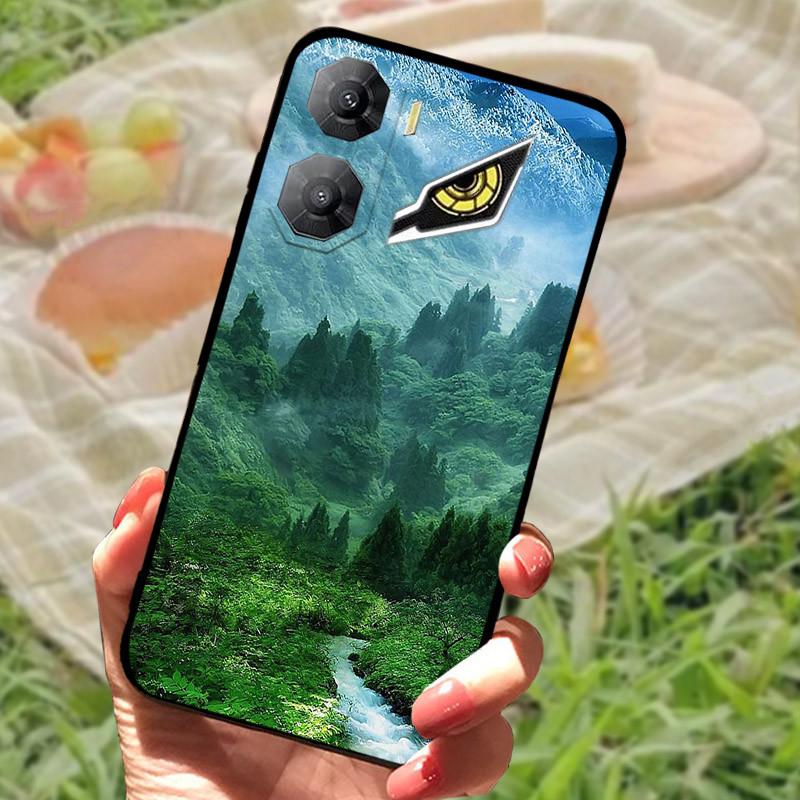 Чехол для ZTE Nubia Neo3 Neo 3 5G Z2464N TPU Мягкий Силиконовый Черный Матовый Чехол для Телефона Для Nubia Neo3 Задняя Крышка Защитная Оболочка