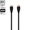 Кабель HDMI 2.1 - Ewent - EC1320 - Высокоскоростной с Ethernet - 1 м - Черный