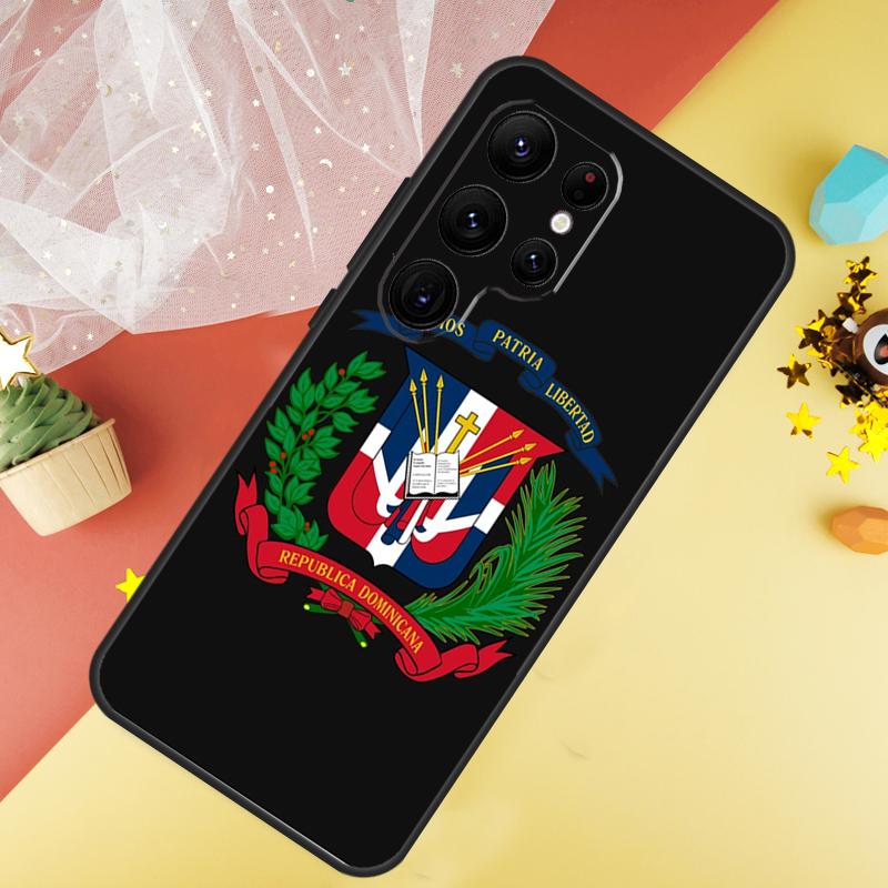 Dominican Republic Flag Phone Case For Samsung Galaxy S26 S25 S24 S21 S20 S22 S23 Ultra S10 Plus S25 FE Cover Coque