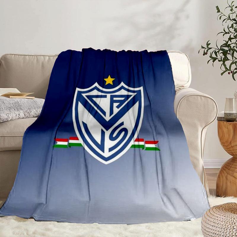 Club Atlético Vélez Sársfield Portable Blanket/Soft Blanket Bedding Blanket Suitable for Travel Camping Living Rooms Offices Sofas Fan Gifts