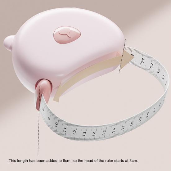 150 см мягкая выдвижная рулетка двусторонняя мини-кнопочная измерительная лента портной швейная ткань похудение тело измерительная линейка