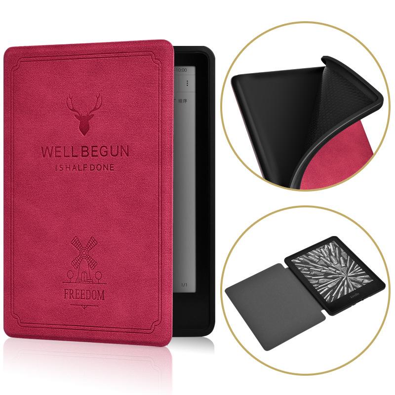 Умный чехол для Kindle Colorsoft 2024 2022 10-го 11-го 12-го поколения 6 6.8 7-дюймовый чехол для Kindle Paperwhite 6 5 4 3 2 1 Чехол-кармашек