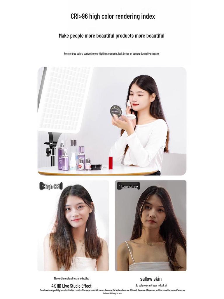 19" Квадратный светодиодный мягкий заполняющий свет для фотографии и видео