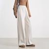 Mulberry Silk Wool Sickle Pants Autumn and Winter High Waist Thickened Loose and Thin Drape Sports Casual Soft Waxy Wide Leg Pants