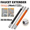 20/30/50см Силиконовый Удлинитель Для Смесителя Гибкий Кухонный Ванный Балконный Удлинительная Трубка Для Смесителя Универсальный Защита От Брызг Домашние Аксессуары