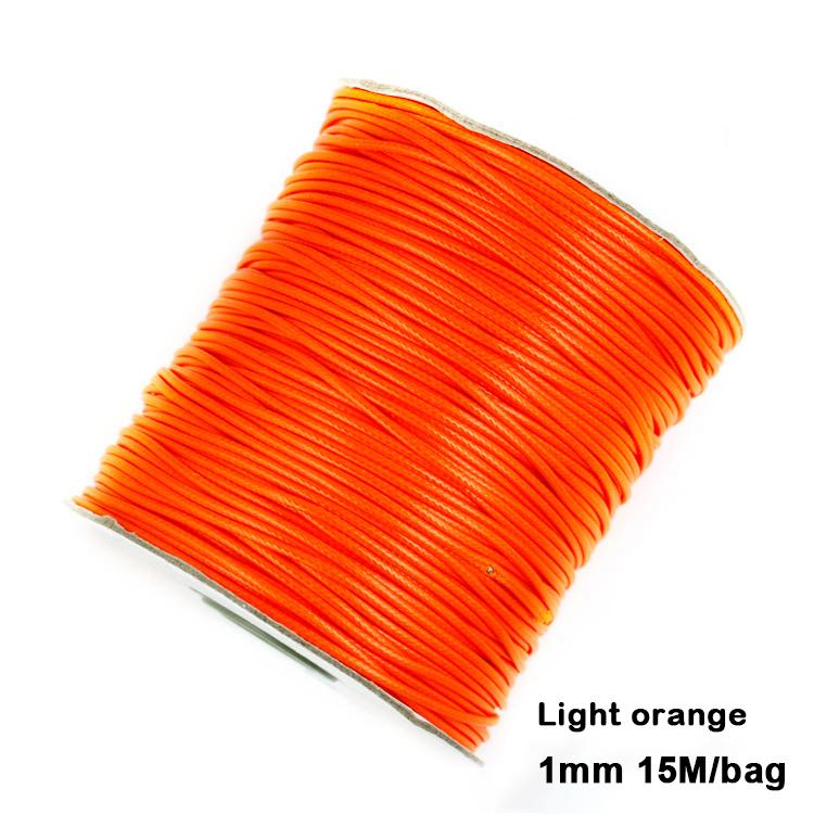 Разноцветные вощеные хлопковые шнуры для макраме, ювелирные бусины, изготовление ювелирных изделий своими руками