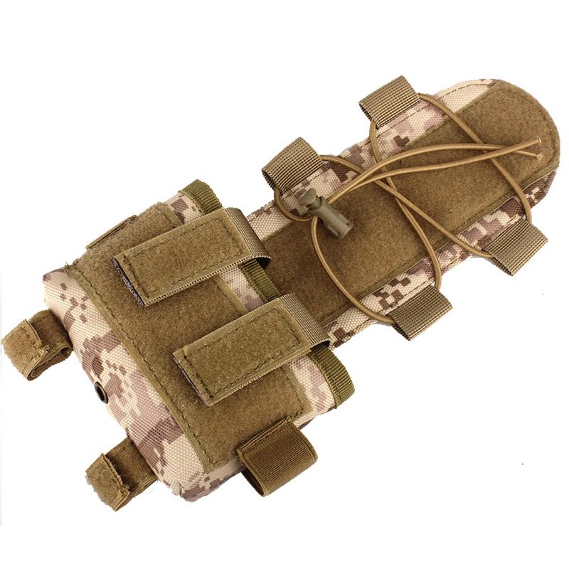 Тактический чехол для быстрого шлема, съемный чехол для батареи MK2, шлем для страйкбола, охотничий камуфляж, военные боевые сумки с противовесом NVG