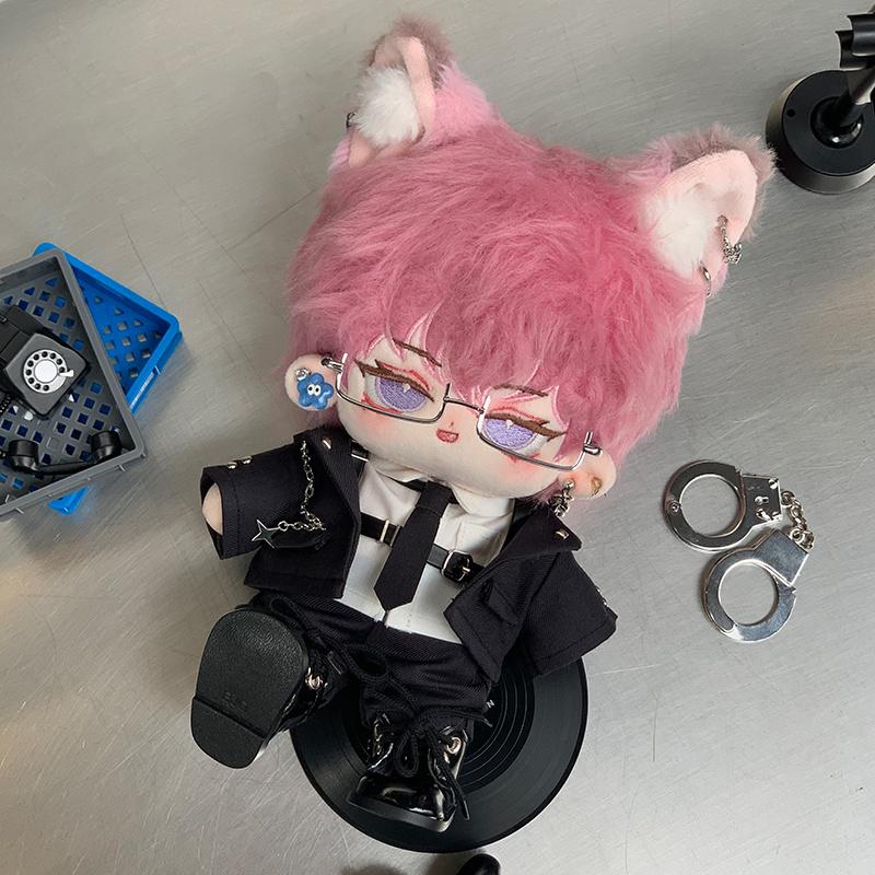 Only Clothes New 20cm Doll Handsome Special Agent Doll Clothes Trendy Cool Hacker Special Agent Trendy Cool Clothing Set
