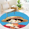 Luffy D Round Area Rug Carpet Rug For Living Room Bedroom Sofa Playroom Decor Nonslip Floor Mat