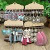 Women's Boho Colorful Earrings Combination Set Tassel/Shell/Turquoise Design Geometric Shape Big Water-drop Party Decors Gifts