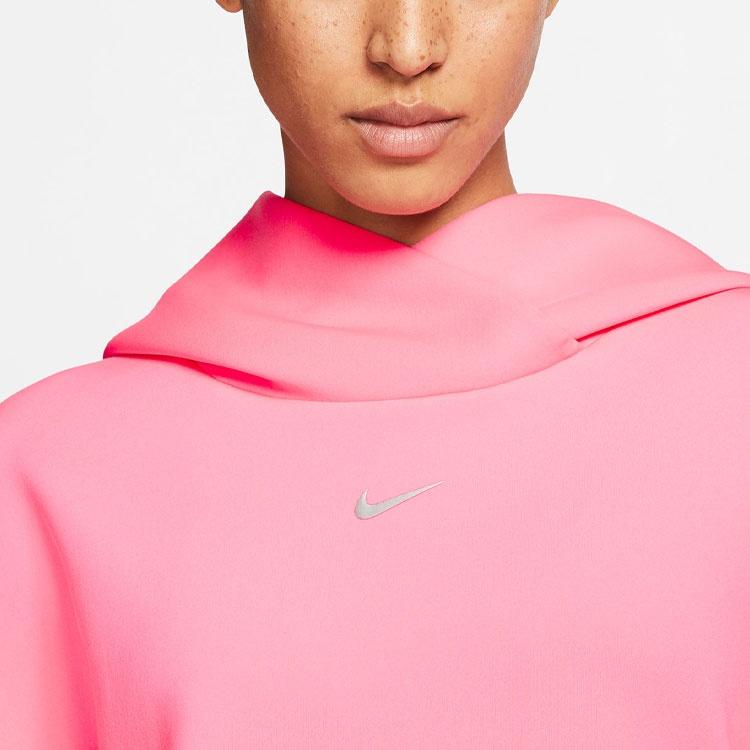 (WMNS) Nike Pro Fleece Pullover Hoodie 'Pink' Women's CJ3592-679
