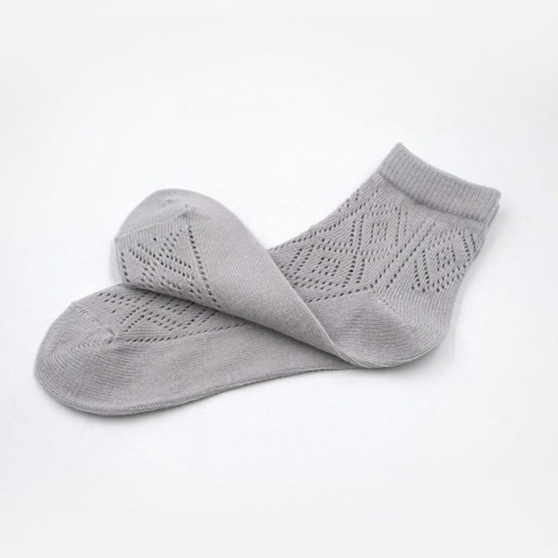 UNBDAY Women's Pastel Socks - Gray