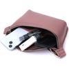 Interesting Banana Bag for Women Made of Genuine Leather GRANDE PELLE Bag 22816 Beige