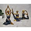 Resin Yoga Lady Home & Office Decor Fantasy Showpiece