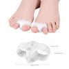 2pcs=1pair Silicone Toe Spreader Separator Bunion Hallux Valgus Corrector Thumb Finger Correction Straightener Foot Care Tool