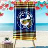 Parramatta Eels Print Beach Towel, Large Soft Quick Dry Towel for Beach Camping Swimming