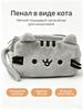 School pencil case for girls "Pusheen the Cat" (Pusheen the Cat)