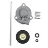 6pcs Carburetor Accelerator Pump Diaphragm Kit Plastic Metal Replacement for CRF450R CRF450X Z155
