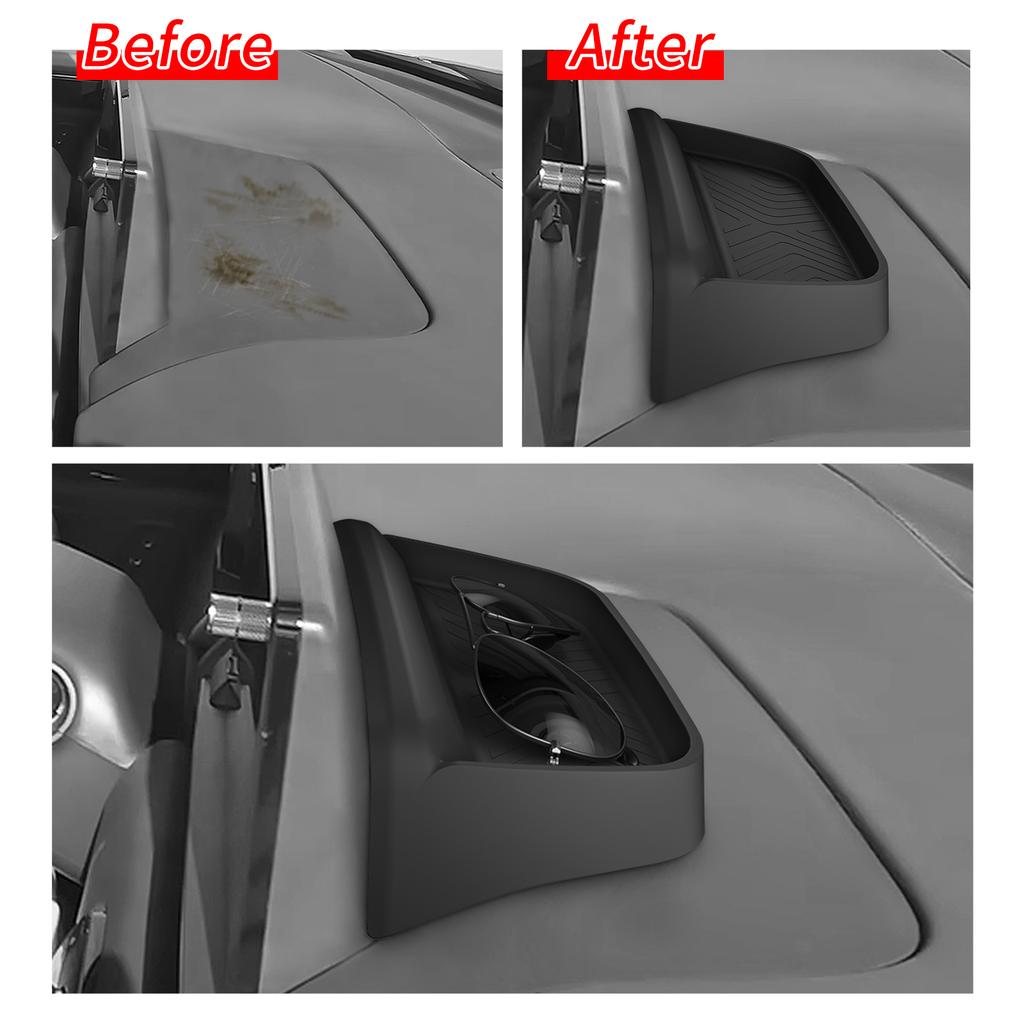 Для Honda Pilot 2025-2025 Органайзер-лоток для хранения в центральной консоли Аксессуары для интерьера автомобиля Наведение порядка Черный