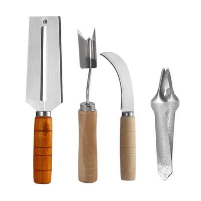 Артефакт Ананас Овощечистка из нержавеющей стали Многофункциональный набор ножей для ананаса Овощечистка для сахарного тростника Зажим для глазков ананаса