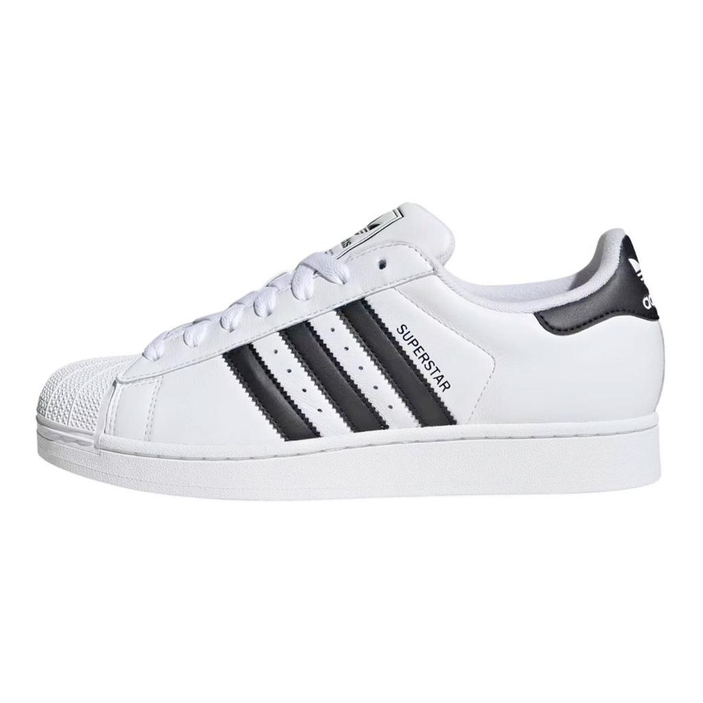 adidas Originals Superstar 2 Серый Странник Домена Низкие Кеды для Скейтборда Унисекс Черно-Серые IH8659(TeamS1-S-BOX)