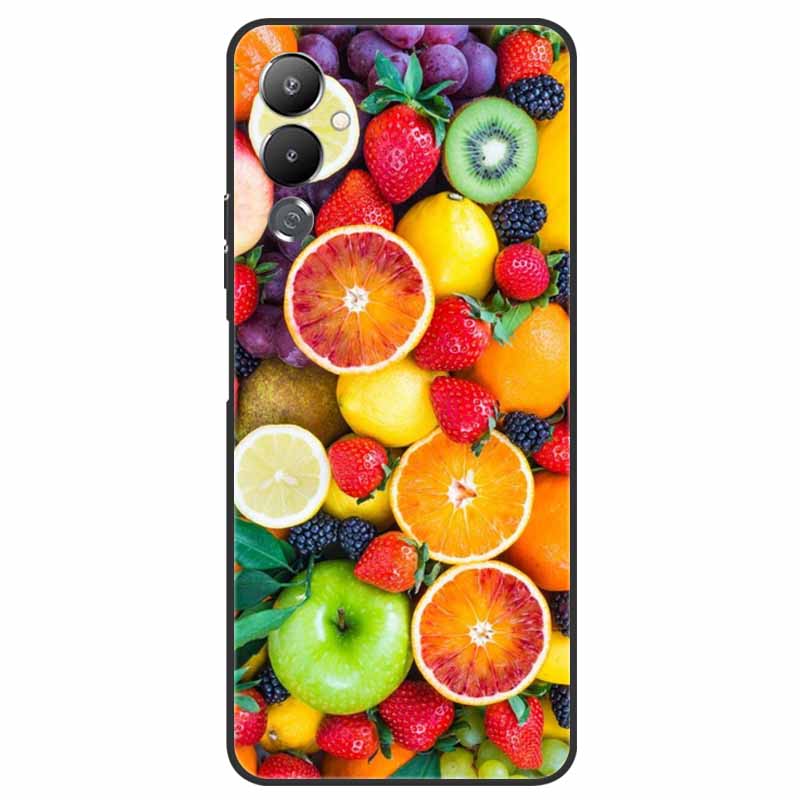 Чехол для Tecno Pova 4 LG7n Милый Модный ТПУ Силиконовый Чехол для Tecno Pova 4 Чехлы для Телефона Pova4 Ударопрочный Мягкий Чехол Funda Милый