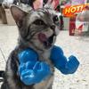 Кошачьи мускулистые руки 3D-печатные кошачьи руки для шеи с мышцами Косплей супергероя для вечеринки Хэллоуина дня рождения Аксессуары для костюма