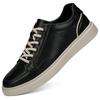 Fashion Genuine Leather Casual Shoes For Men High Quality Comfy Sneakers Fashion Luxury Brand Lace-up Outdoor Breathable Walking Shoes