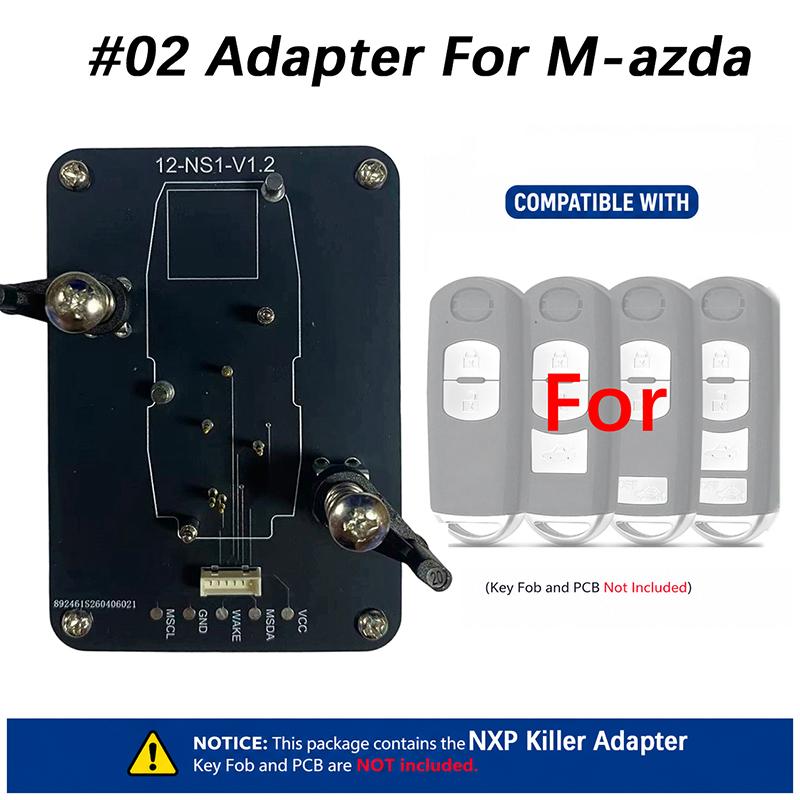 CNP259 Super NXP Killer Device Адаптер без батарей Универсальный пульт 49 чипов 434 МГц Для Mazda 3 6 CX3 CX5 CX9 2014-