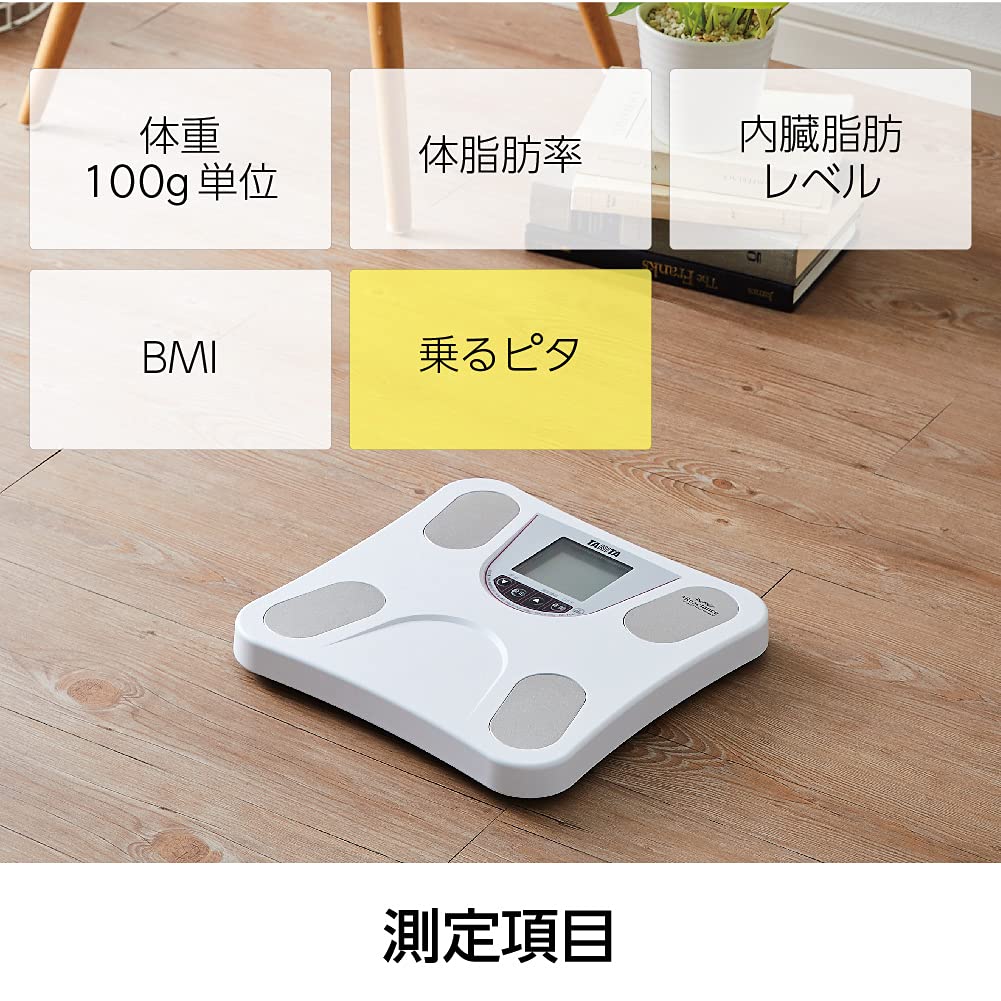 TANITA Состав тела Весы Riding Pita Функция Белый Вес/Тело BC-754-WH