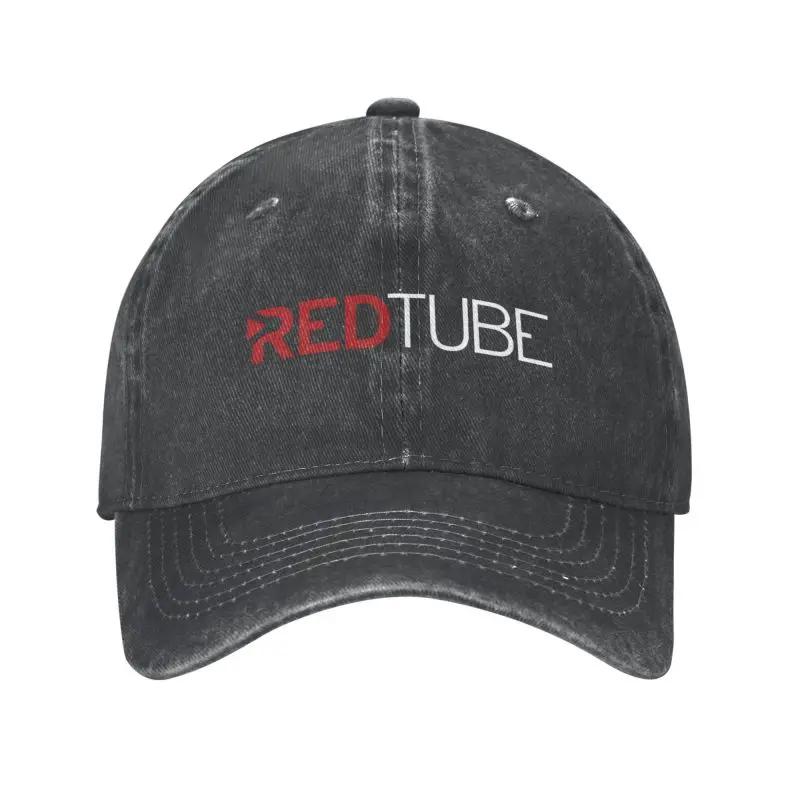 Персонализированная бейсболка RedTubes из хлопка для мужчин и женщин, регулируемая спортивная кепка для папы