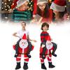 Claus Inflatable Santa Costume For Themed Party Stage Performance Fashion Gift