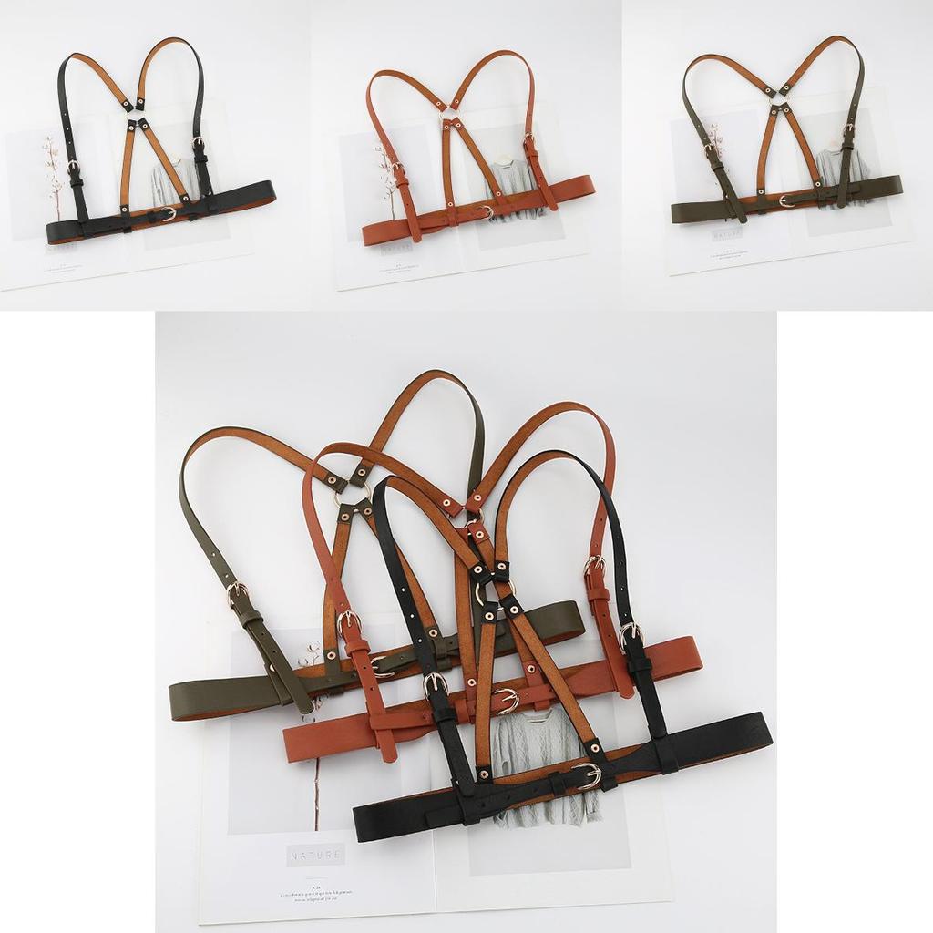 Fashion Solid Color Shoulder Strap Design Women Belt For Party