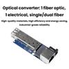 SFP Модуль Оптоволоконный Порт Ethernet RJ45 Gigabit Оптоволоконный Трансивер Модуль 1.25G 1000M Оптический-Электрический Конвертер