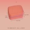 Portable Jewelry Storage Box Travel Organizer Jewelry Case Leather Storage Earrings Necklace Ring Jewelry Organizer Display