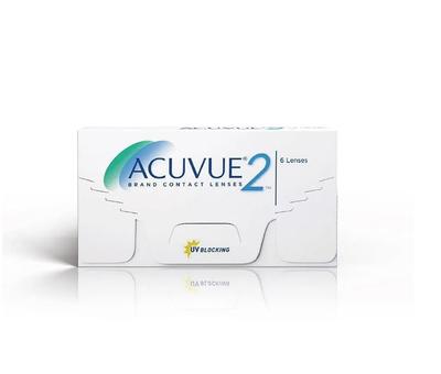 ACUVUE 2 — двухнедельные контактные линзы многоразового использования (-3, прозрачные, упаковка из 6 линз) | От Джонсон и Джонсон