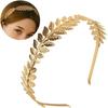Greek Goddess Headband Gold Leaf Branch Hair Hoop Crown Bridal Wedding Headpiece Greek Goddess Accessories