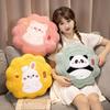 Cute moon cake throw pillow girl sleeping doll children's doll big doll ornament Mid-Autumn Festival gift plush toy