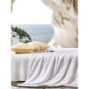 FUANNA 100% Tussah Silk Cotton Cover Summer Quilt