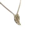 Les Trésors De Lily [L2002] - Gold-Plated 'Angel Wings' Necklace
