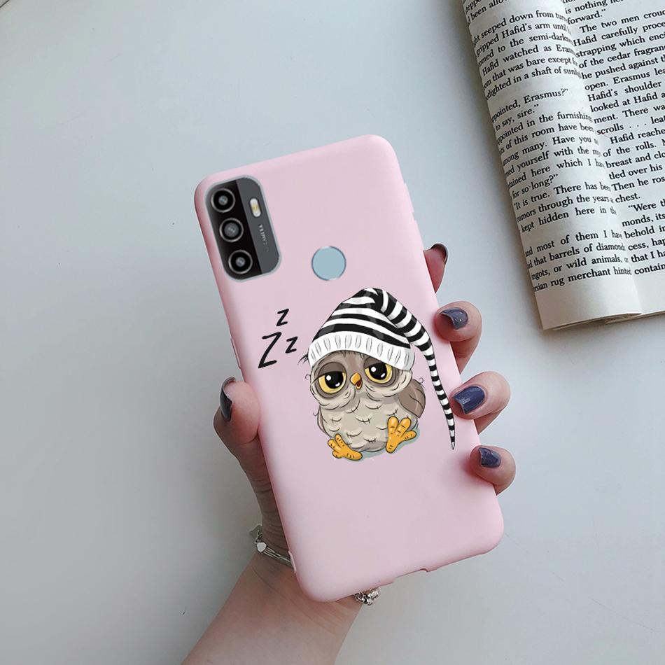 Чехол для OPPO A53S 2020 Мультяшный Coque Сердце Нарисованный Силиконовый Задняя Панель Телефона Для oppo a53s A 53s A53 s oppoa53 2020 Чехол-Ракушка