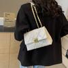 New Fashionable Simple Niche Design Rhombus Chain Bag Versatile Single Shoulder Oblique Span Women's Bag