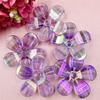 Hanmade Loose Beads 5Pcs Beading Neclace Bracelet Dazzling Flowers Handcrafted Acrylic for Jewelry Making DIY Findings