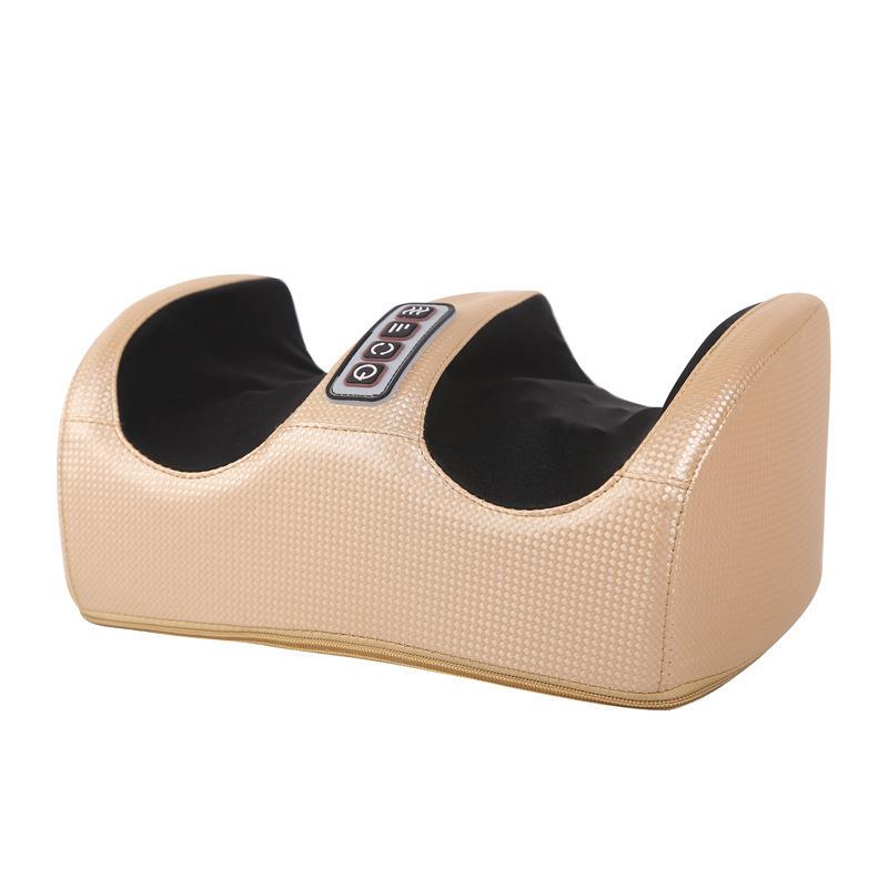 Electric Foot Massage Machine Hot Compress Massage Kneading Foot Health Care Shiatsu Roller Calf Vibrator Relieve Muscle Fatigue