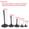 Adjustable Metal Doll Dummy Puppet Stand Holder Bracket Support Doll Accessories