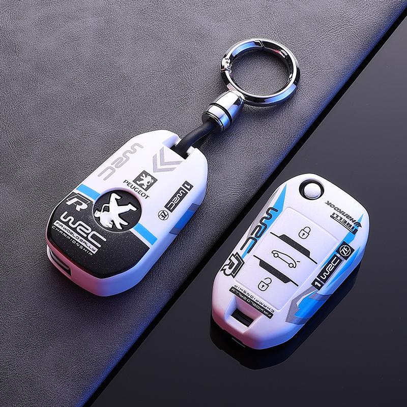 New TPU Car Remote Key Fob Cover Case Protector Holder For Peugeot 208 3008 308 508 408 2008 307 4008 Car Keychain Accessories