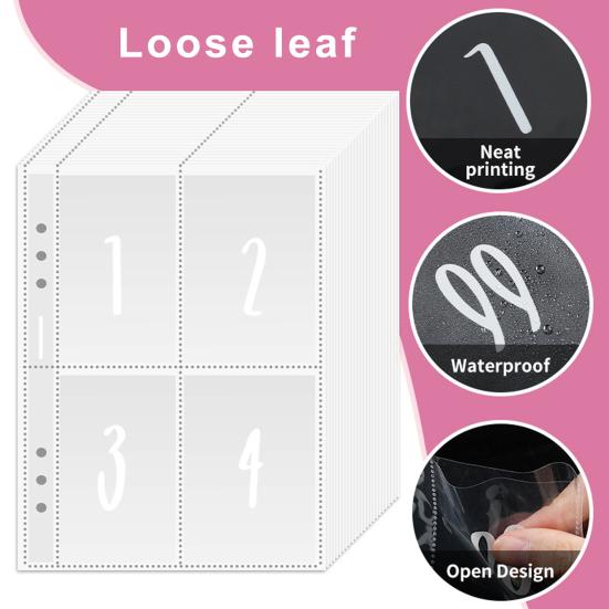 25 листов, 100 конвертов. Задача экономии денег. Сменные вкладыши для переплета. Простой и забавный способ сэкономить деньги. Предварительно маркированные мешочки для денег на 1–100 штук.