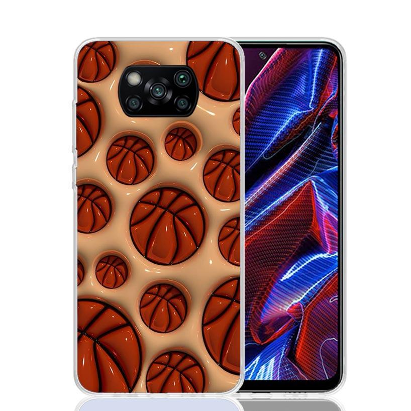 Basketball Basket Play Case Phone Cover for Xiaomi Redmi Note 10 9 9S 8 8T 7 5 Pro Mi 12T 11T 10T 9T 12 11 Lite A3 A2 Trend Fund