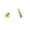 Фруктовая Скульптура Керамическая Фигурка Золотой Гепард Животное Украшение Коллекция Ремесло Деликатный Орнамент
